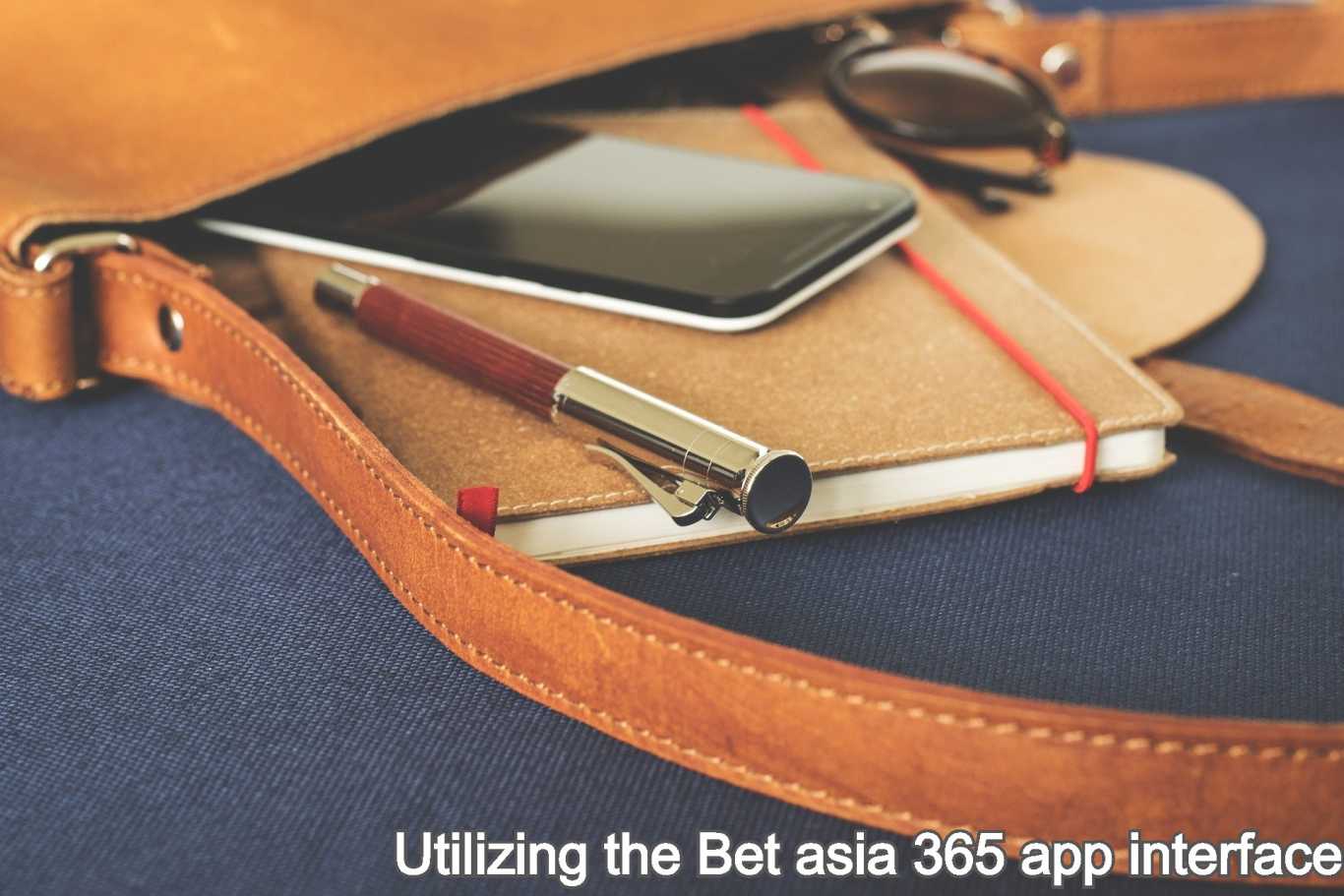 Utilizing the Bet asia 365 app interface